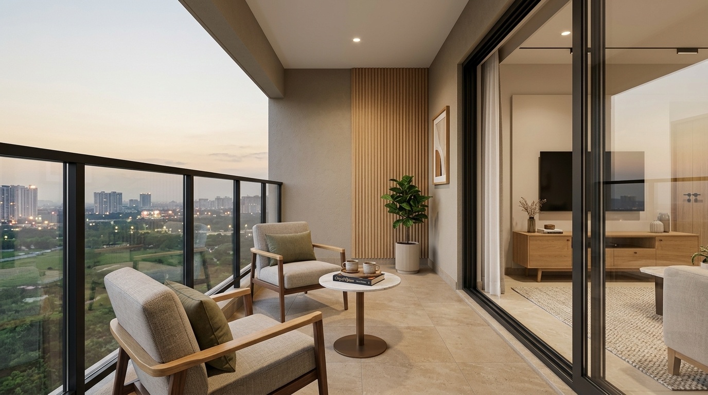 Wide Balcony
