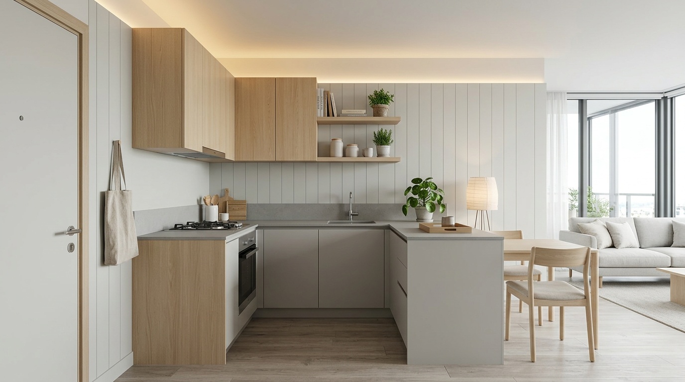 Kitchen Alcove / Foyer