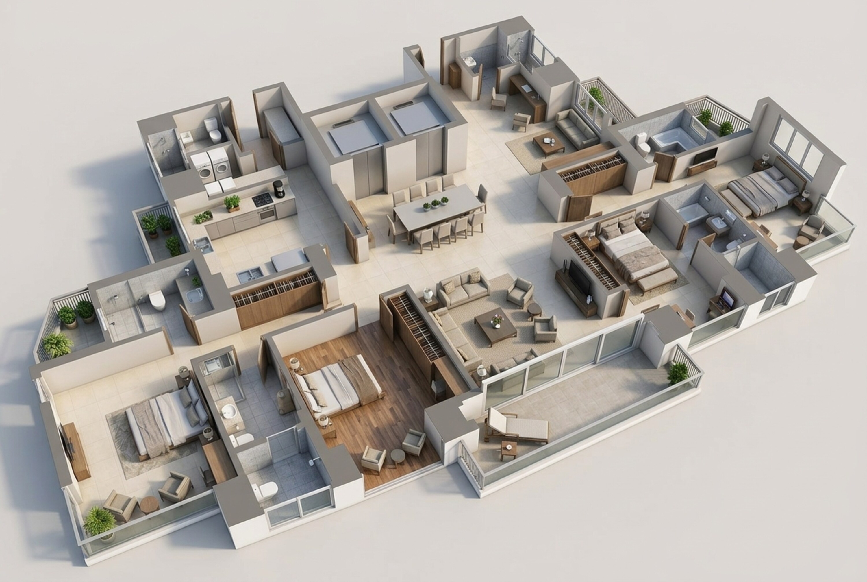 K Raheja Vivarea Building No 3 Tower E Virtual Tour
