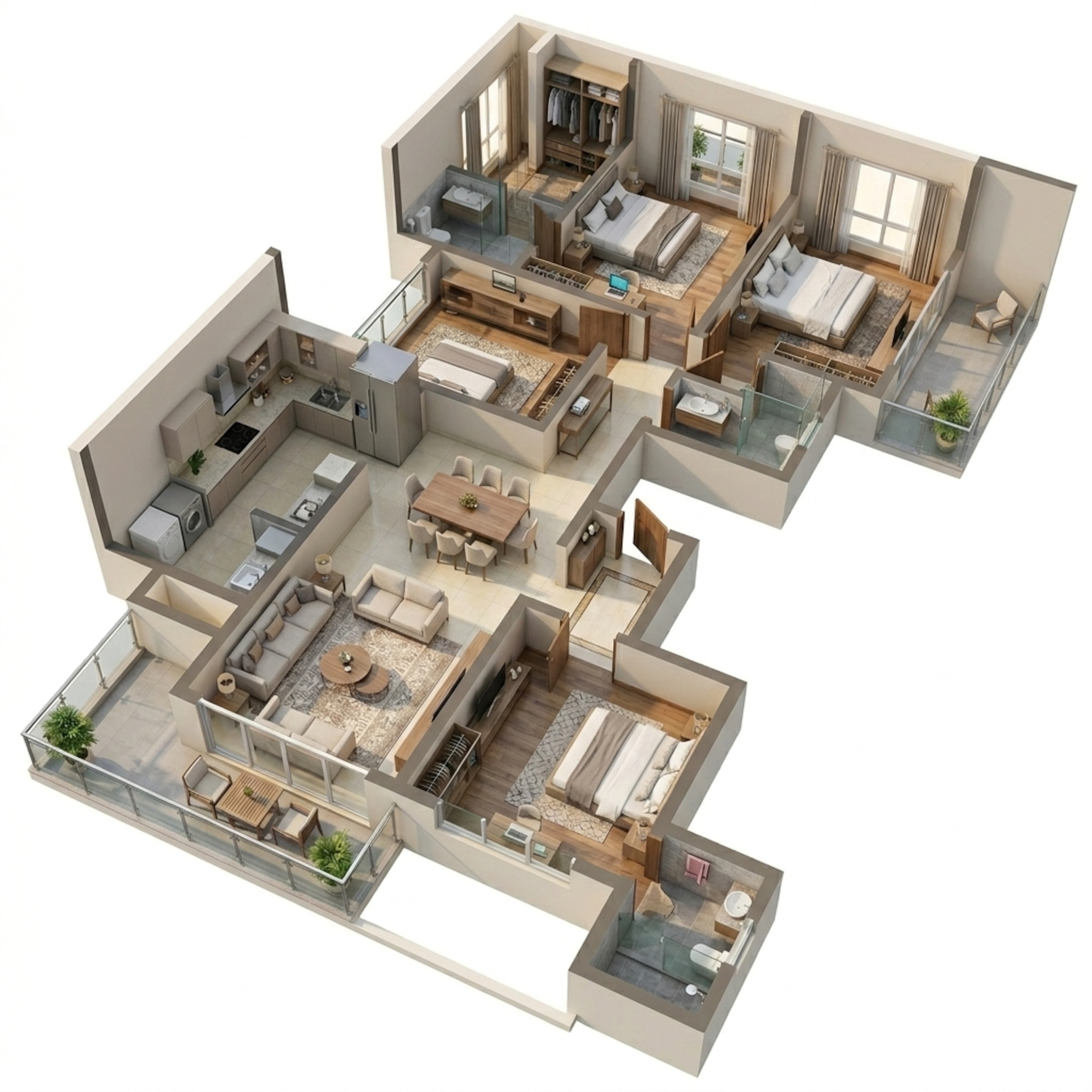 Sobha Brooklyn Towers Town Park Virtual Tour