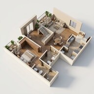 Floor plan of 2 BHK 709 Sq. Ft. Apartment in Vilas Javdekar Yashwin Enchante, Pune