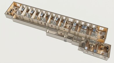 Floor plan of 268 Sq. Ft. Studio in Vilas Javdekar K38, Pune