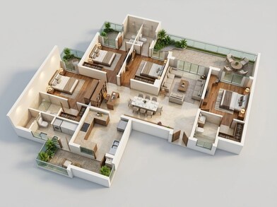 M3M Golf Hills Virtual Tour