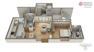 Floor plan of 1 BHK 418 Sq. Ft. Apartment in Kalpataru Srishti Namaah, Thane