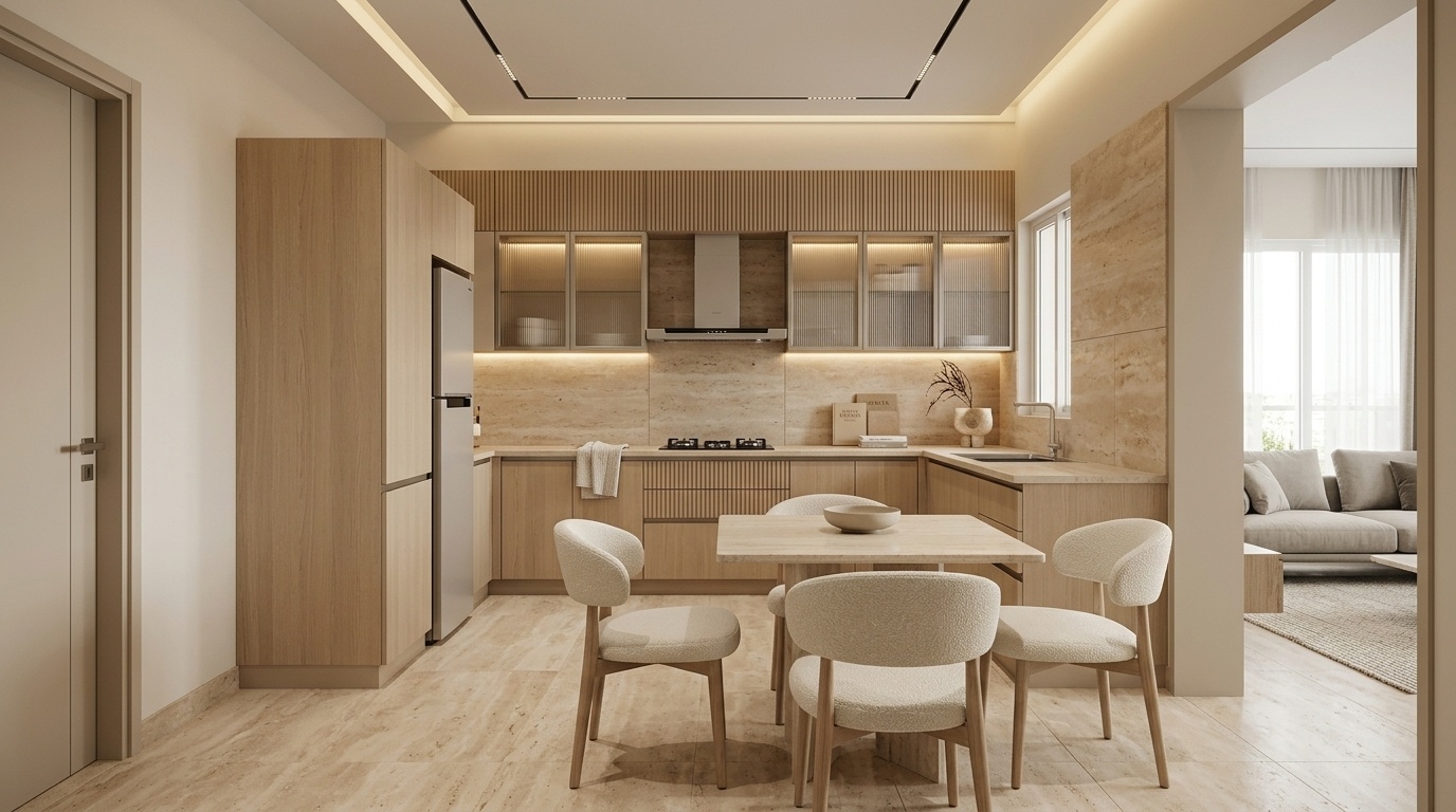 Kitchen And Dining Area