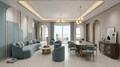Living Room & Dining Area
