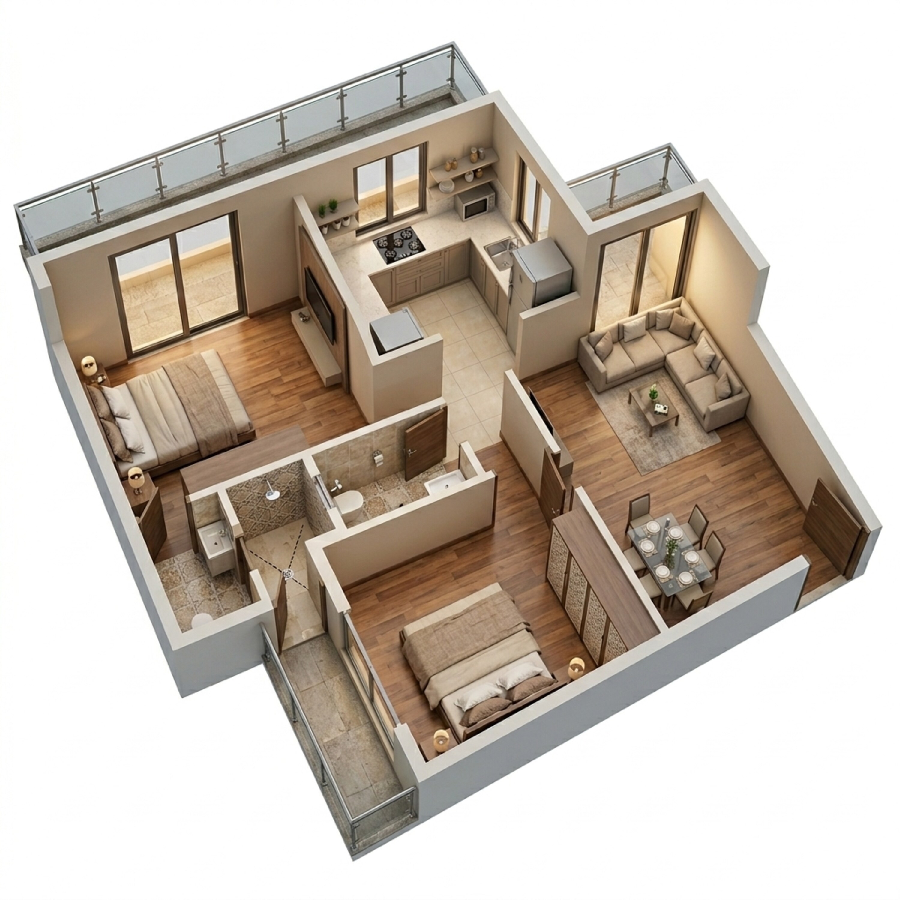 Chandak Next C wing Virtual Tour