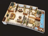 Raheja The Leela Sky Villas Virtual Tour
