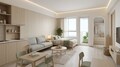 Living/bedroom/kitchen