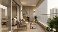 10' Long Balcony