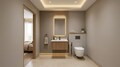 Toilet (left)