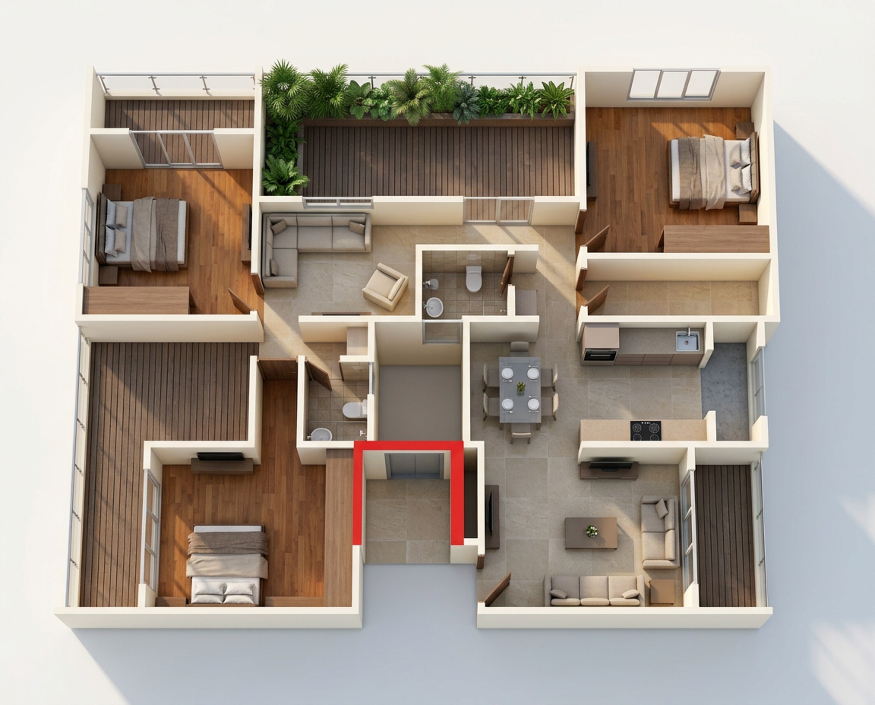 Belvalkar Meera Apartments Virtual Tour