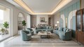 Living Room + Dining Area