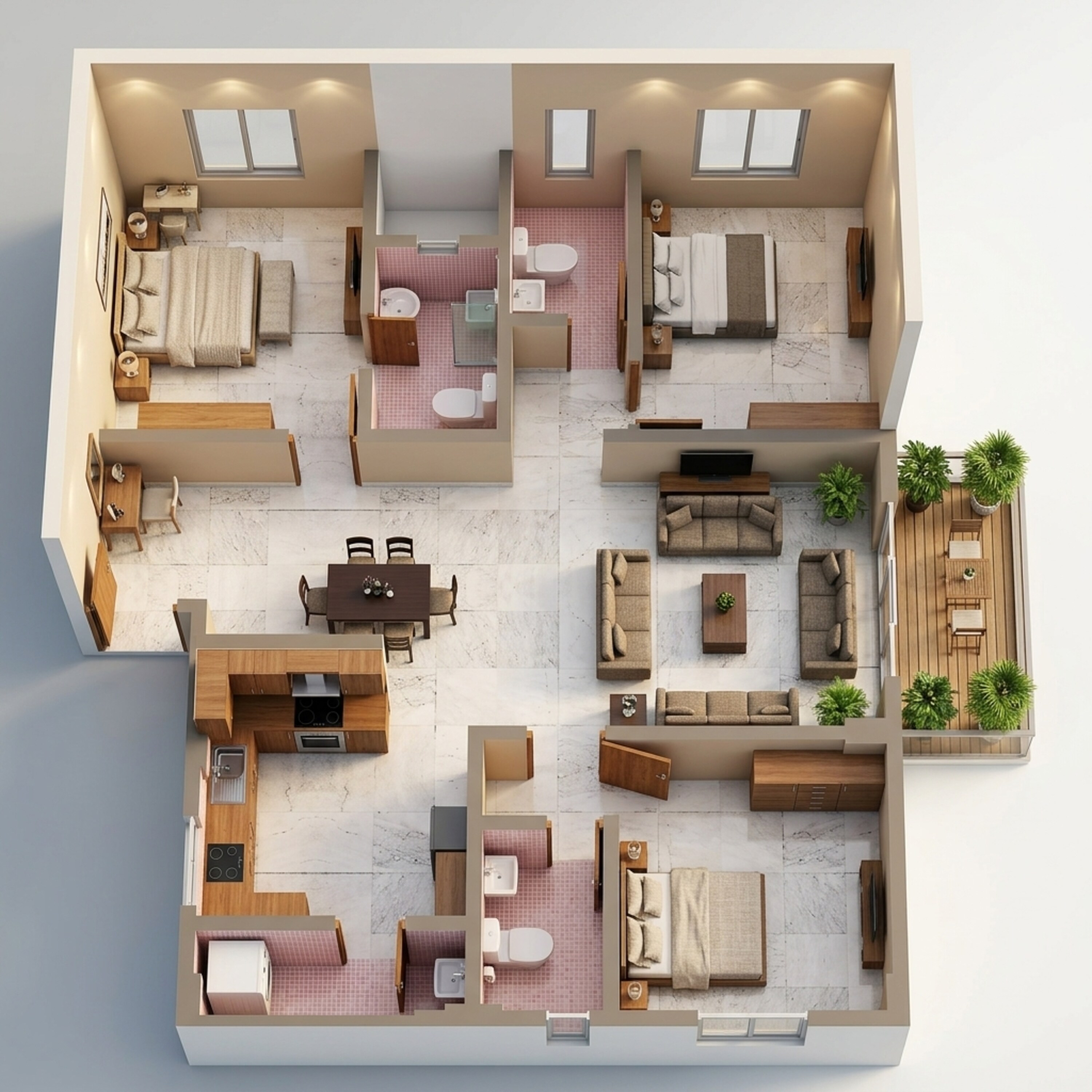 Surya Serene Skyline Virtual Tour