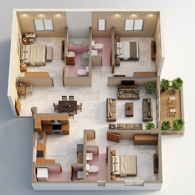Surya Serene Skyline Virtual Tour