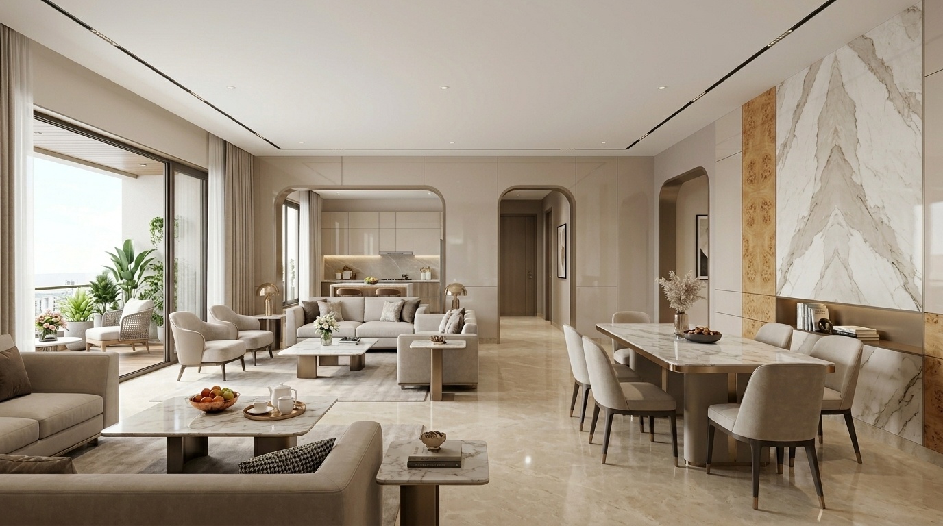 Living + Dining