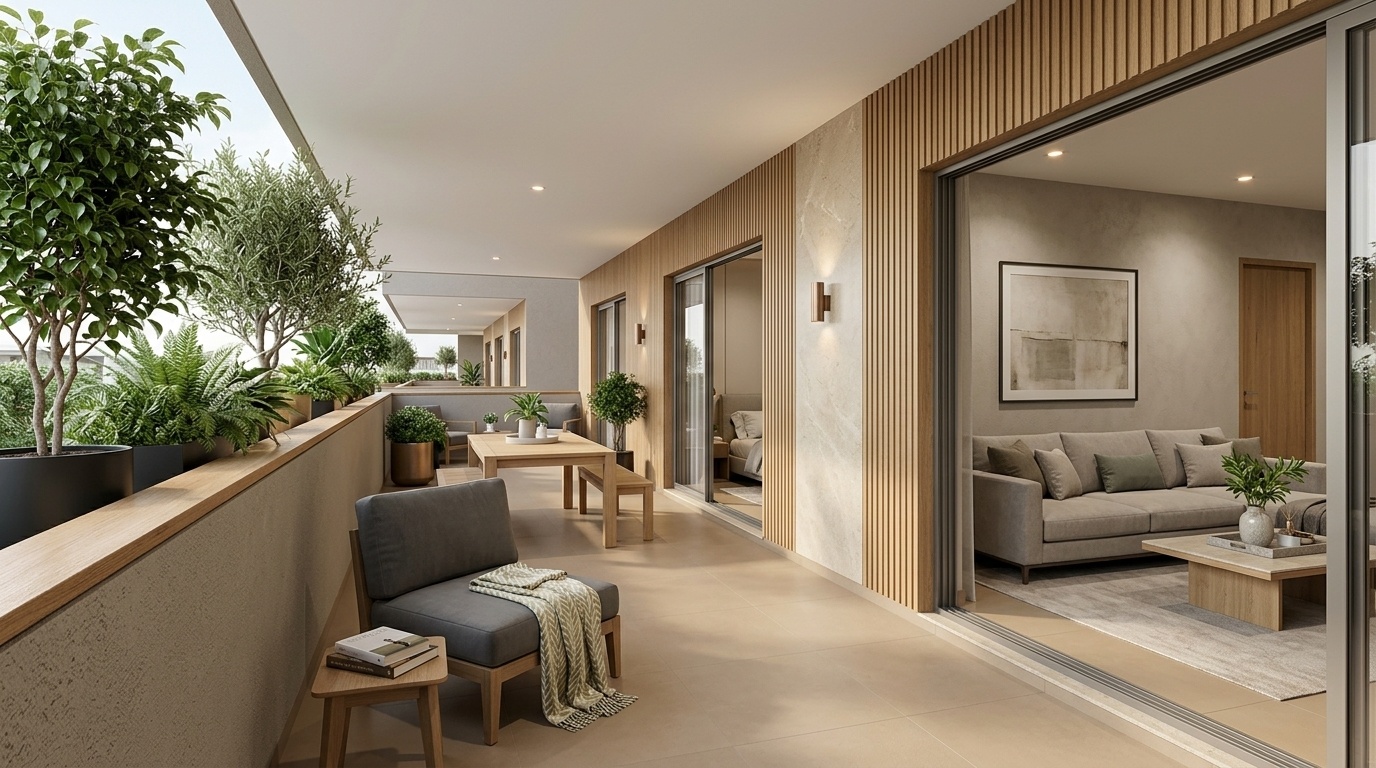Wrap-around Balcony