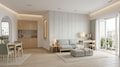 Living Room + Dining