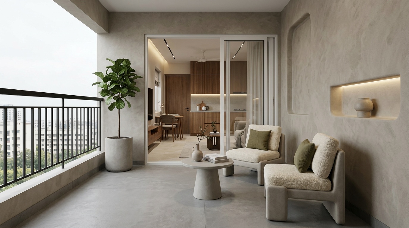 Living Area Balcony