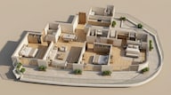 Floor plan of 3 BHK 2450 Sq. Ft. Apartment in Eldeco Terra And Sol, Gurgaon