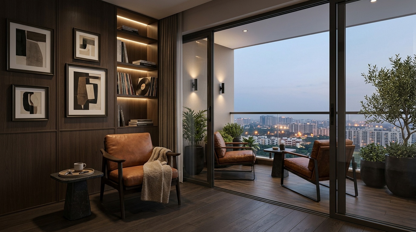Balcony (bedroom 2)