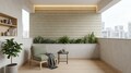 Dry. Balcony