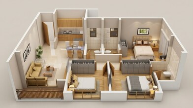 Dosti Planet North Virtual Tour
