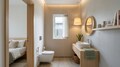 Toilet (left)